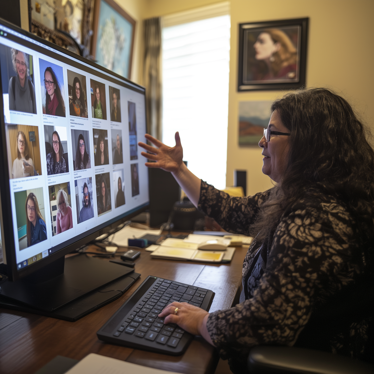 Illustrating the contrast between remote work and traditional office environments, reflecting diverse career paths.