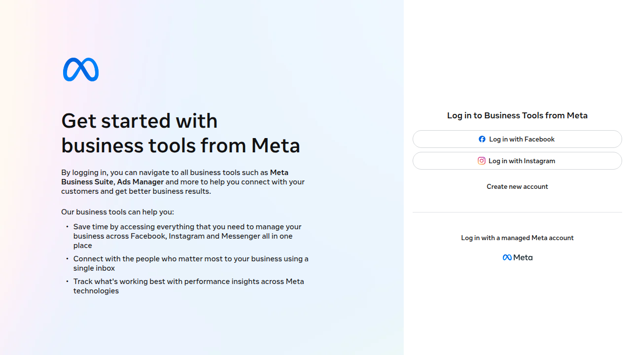 A screenshot of the Meta Business Suite dashboard, highlighting where automated responses and other communication tools for Facebook Messenger can be configured.